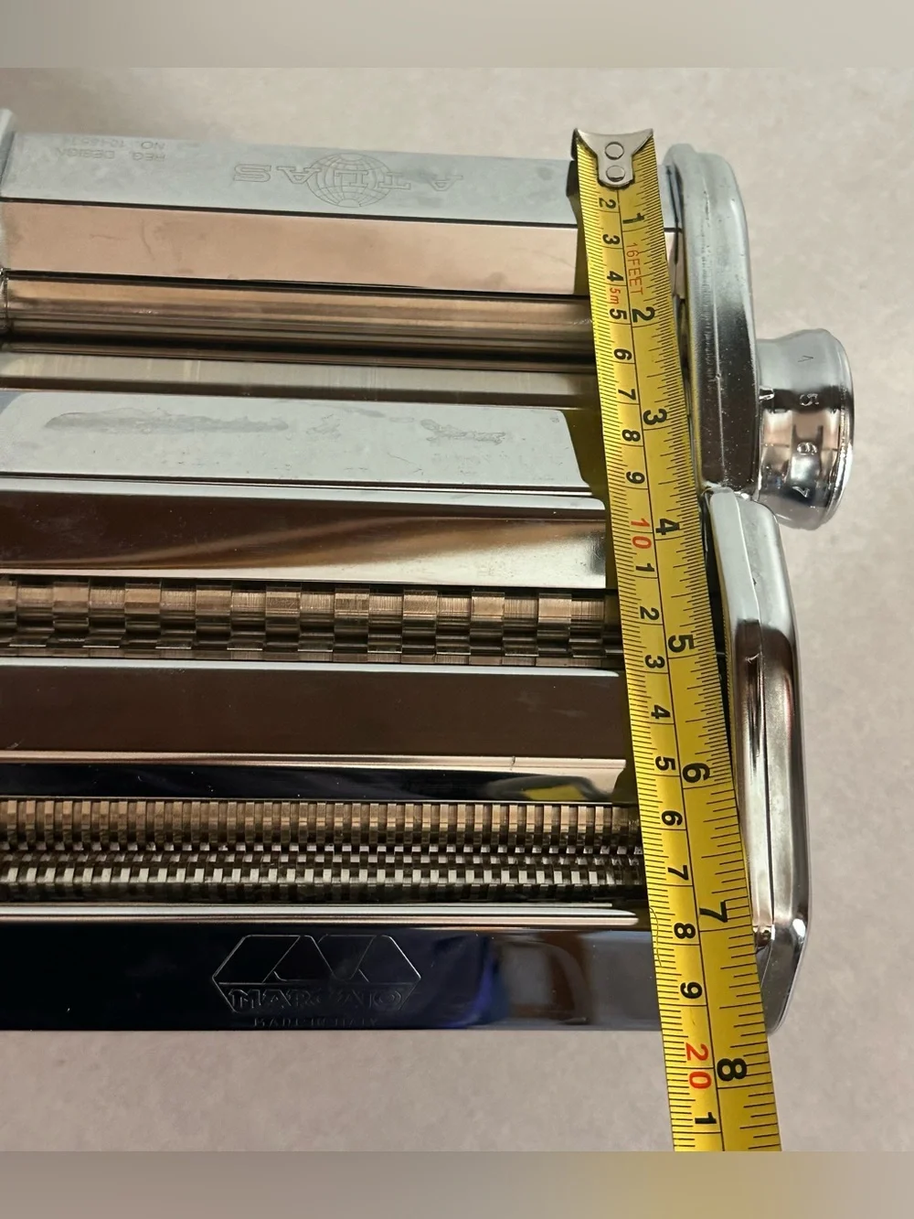 VTG Marcato Atlas 150 mm Pasta Machine Noodle Maker Made in Italy with Box